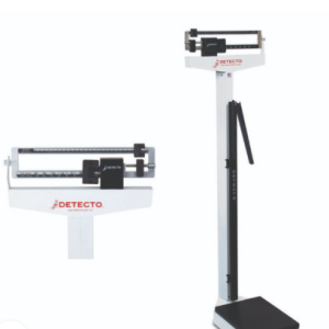 BALANZA MECÁNICA CON TALLÍMETRO DETECTO  200 KG – ADULTO